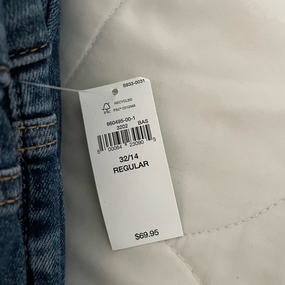 NWT GAP 32/14R High Rise True Skinny Jeans - Picture 5 of 7